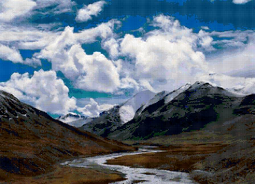 горы - горы, природа, небо - предпросмотр