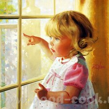 Схема вышивки «девочка4»