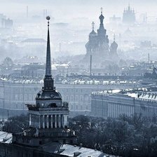 Схема вышивки «Питер»