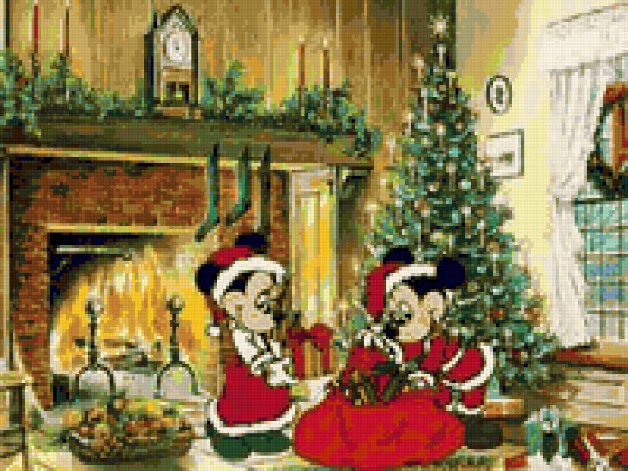 merry christmas....minnie and mickey - disney - предпросмотр