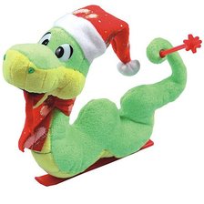 Схема вышивки «Змейка-игрушка»