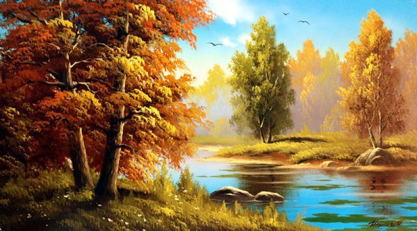 золотая осень - оригинал