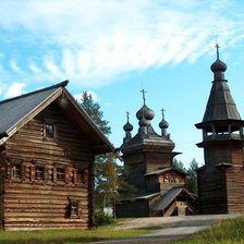 Схема вышивки «церковь»