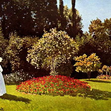 Схема вышивки «Прогулка по парку»