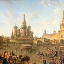 Схема вышивки «Старая Москва»