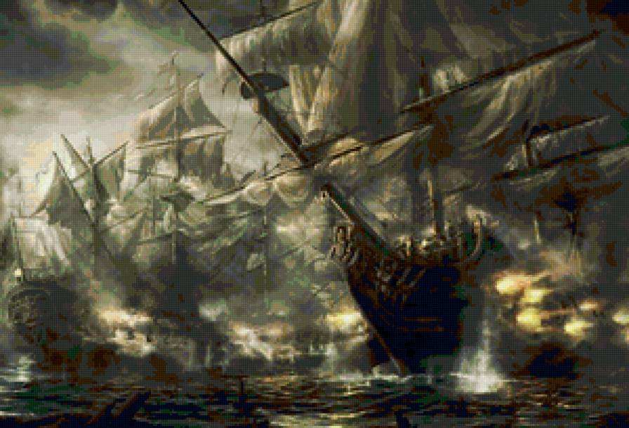 Армада - корабли, корабль, море - предпросмотр