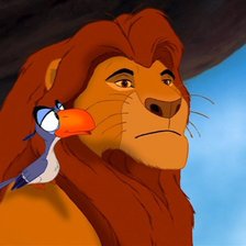 Схема вышивки «муфасса и зазу»