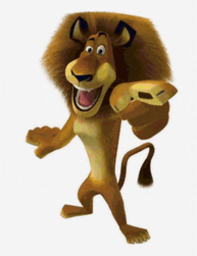 алекс - мадагаскар, мультфильмы, лев, алекс - предпросмотр