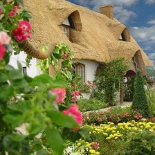 Схема вышивки «Серия "Домики Англии"»