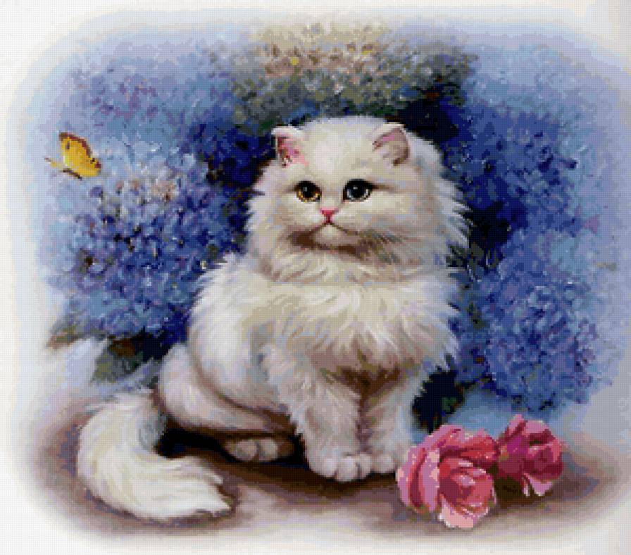 Кошечка - животные, кошка, кот - предпросмотр