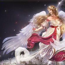 Схема вышивки «Ангел»