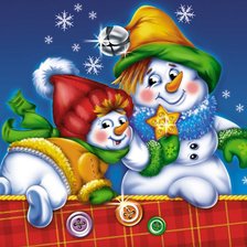 Схема вышивки «Новогоднее»