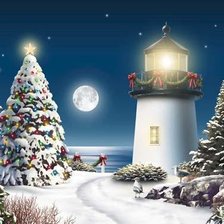 Схема вышивки «Маяк»