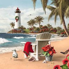 Схема вышивки «Маяк»