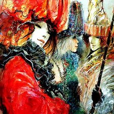 Схема вышивки «Маскарад»