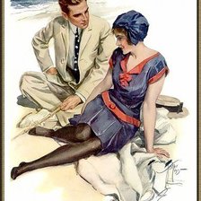 Схема вышивки «Серия "Портрет"»