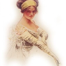 Схема вышивки «Серия "Портрет"»