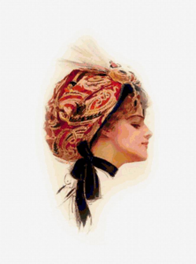 Серия "Портрет" - девушка - предпросмотр