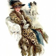 Схема вышивки «Серия "Портрет"»