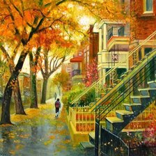 Схема вышивки «Серия "Городской пейзаж"»