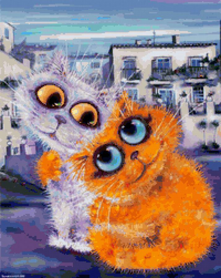 Кошачья любоффффф... - ласка, любовь, кошки - предпросмотр