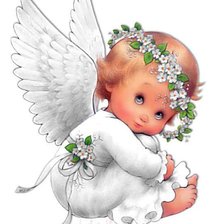 Схема вышивки «Ангелочек»