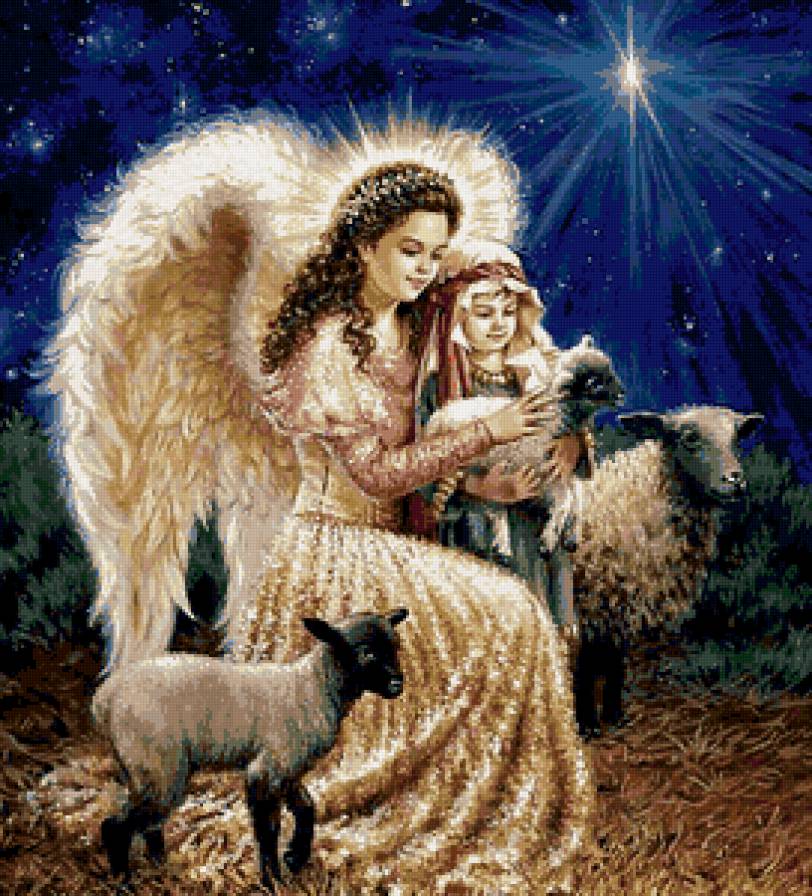 Рождественский ангел - рождество, ангел - предпросмотр