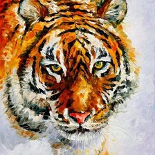 Схема вышивки «Тигр»