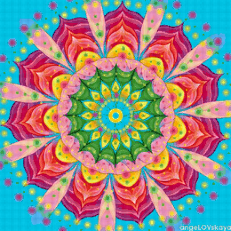 Мандала - символ - предпросмотр