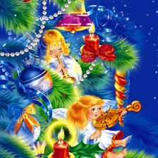 Схема вышивки «Новогоднее»