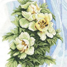 Схема вышивки «розы»