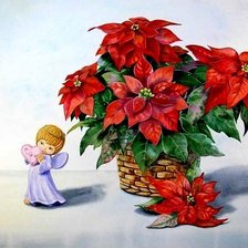 Схема вышивки «рождественская звезда»