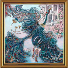 Схема вышивки «Триптих Жар-птица»