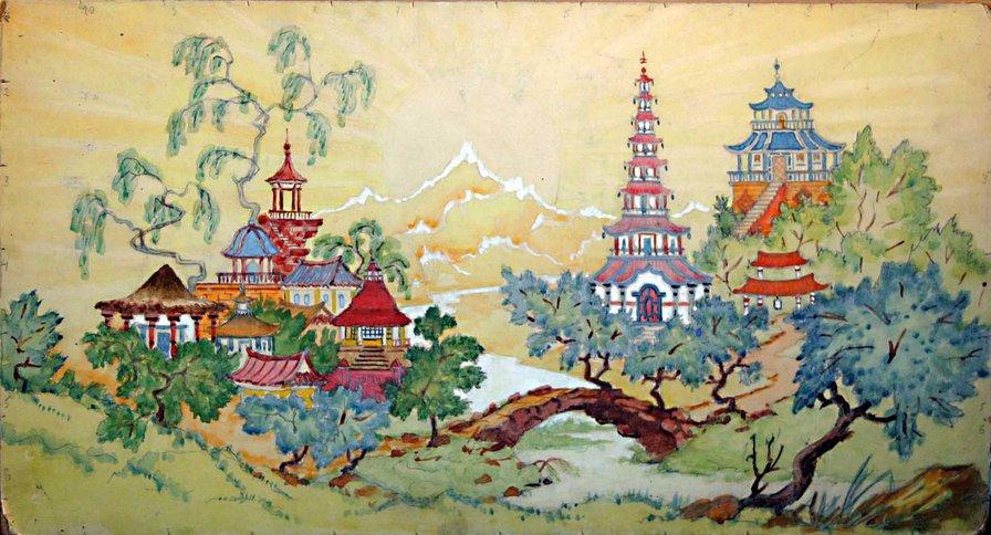 Китай - пейзаж, китай - оригинал