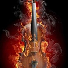 Схема вышивки «гитара»