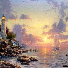 Схема вышивки «Серия "Пейзажи"»