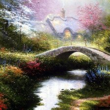 Схема вышивки «Серия "Пейзажи"»