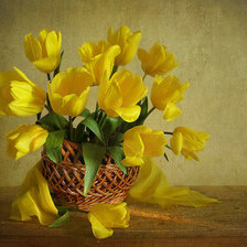 Схема вышивки «желтые цветы»