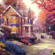 Схема вышивки «Серия "Пейзажи"»