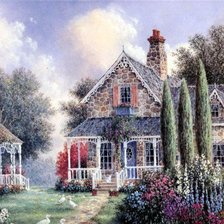 Схема вышивки «Серия "Пейзажи"»