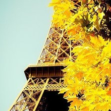 Схема вышивки «Осень в Париже»