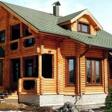 Схема вышивки «домик»