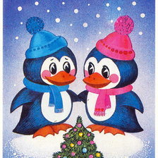 Схема вышивки «Открытка»