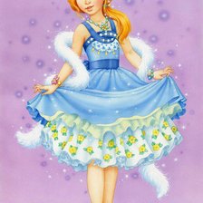 Схема вышивки «Юная принцесса»