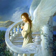 Схема вышивки «Ангел»