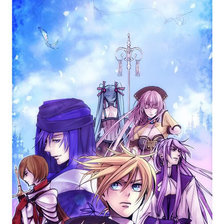 Схема вышивки «вокалоиды»