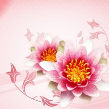 Схема вышивки «подушка Цветы»