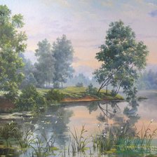 Схема вышивки «река гордеева мария»