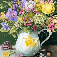 Схема вышивки «букет»