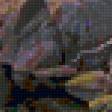 Предпросмотр схемы вышивки «Пейзаж, горы» (№164121)